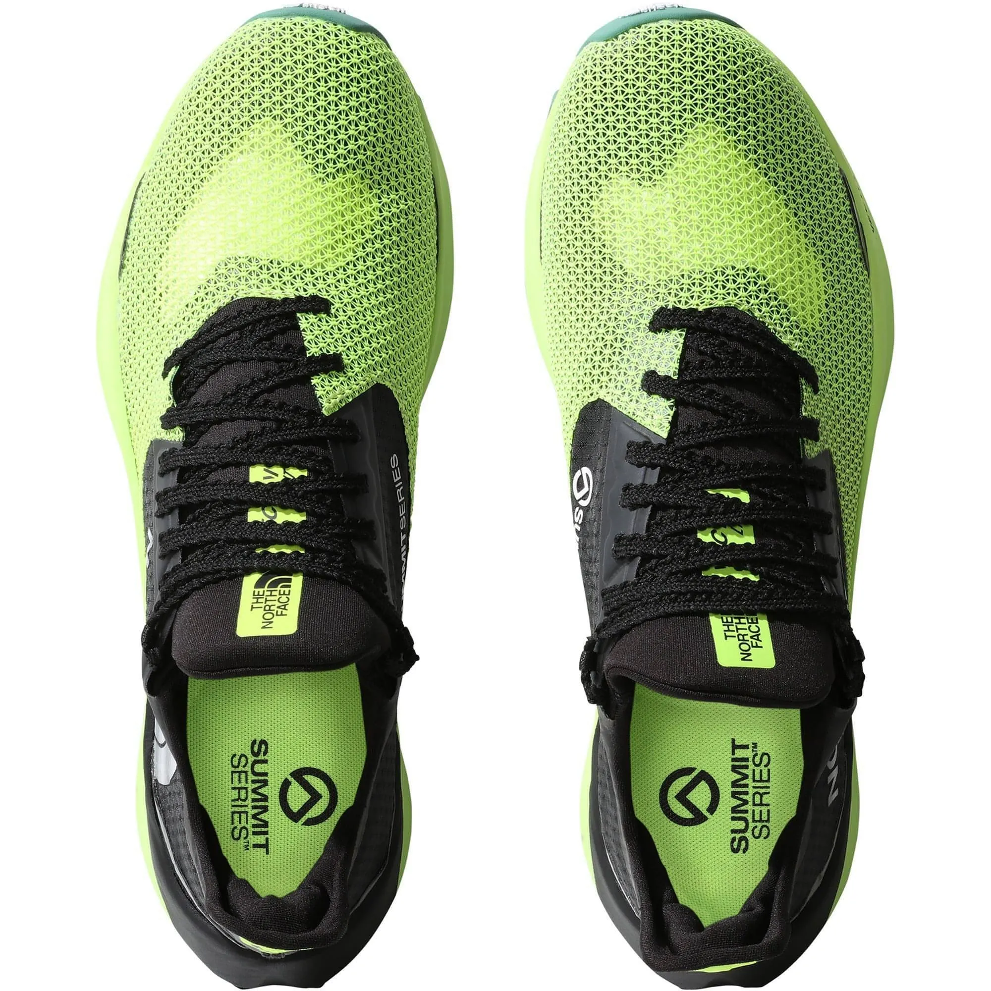 The North Face Summit Vectiv Sky Mens Trail Running Shoes - Yellow Heel design minimizes rolling and overcorrection