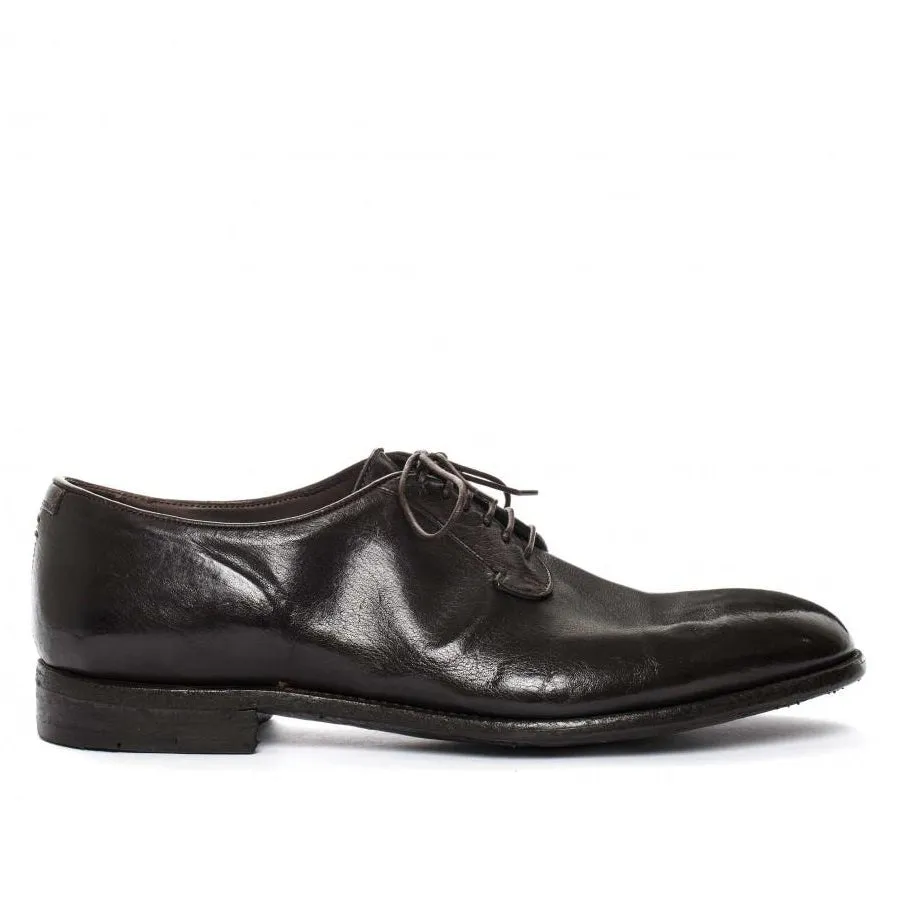 Gentle Arch Support ELIAS 617<br>Dark brown derby shoes