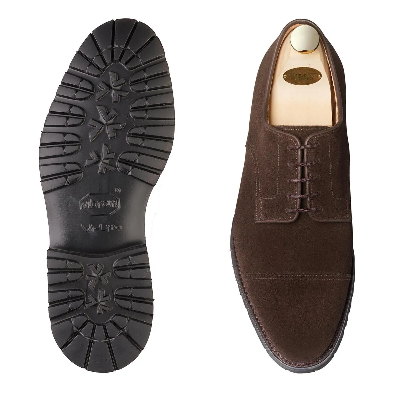Street Casual Functional Pick Bradford Dark Oak Suede