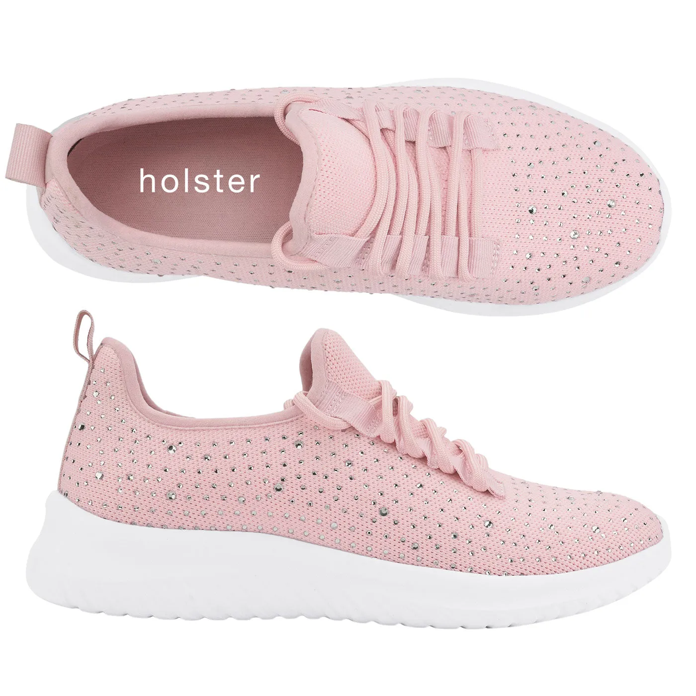 School Jog Travel Friendly Lumina Bundle - Rose / White