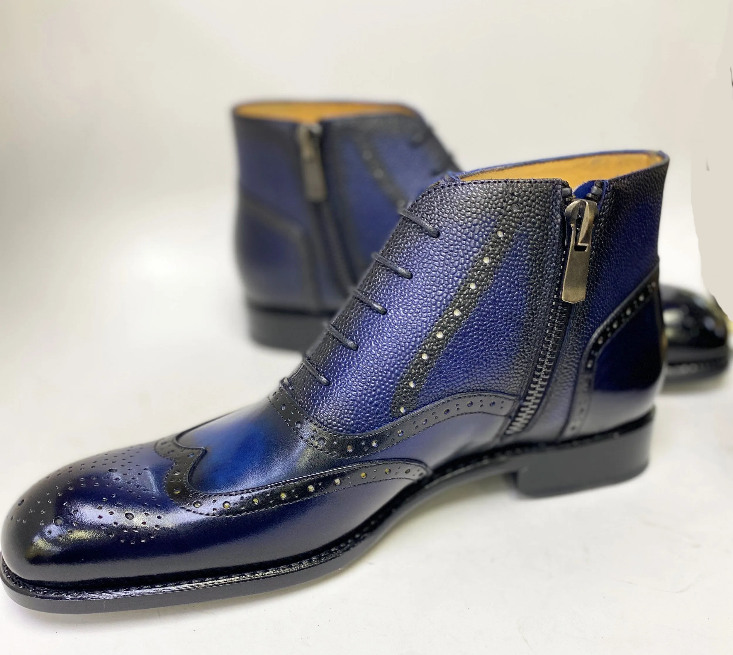 Style: Stanford-Navy Step Tall Toe Guard