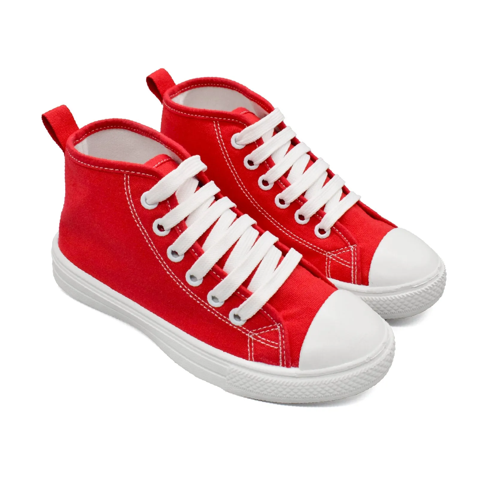 Log Hike Chunky Sole Buggies Leslie - Red