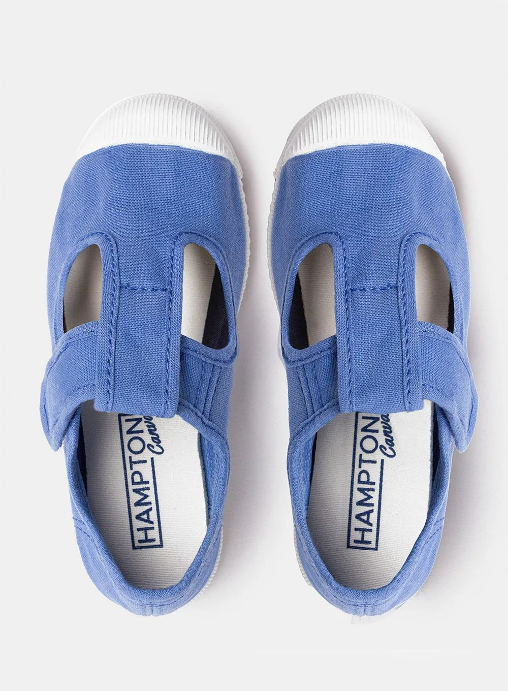 Subtle Texture Weather resistant Hampton Canvas Champ Shoes in Cornflower