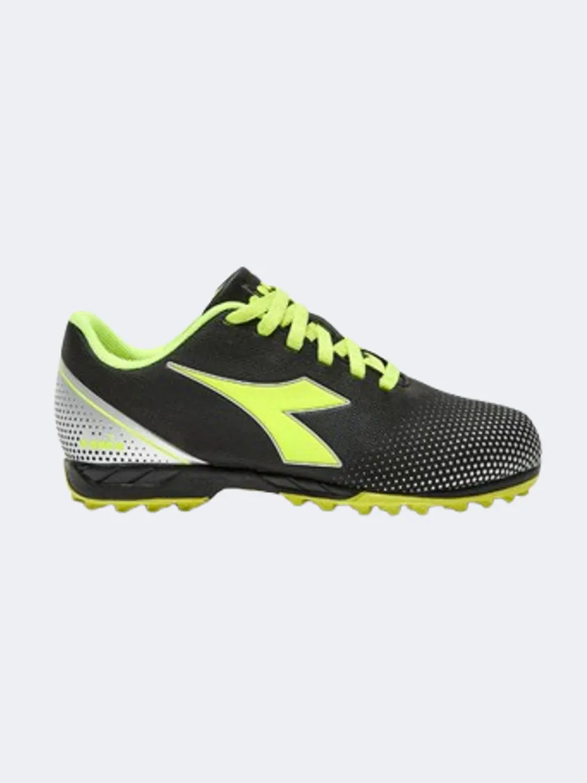 versatility - centered shoes semi formal shoes Diadora Pichichi 7 Gs-Boys Football Shoes Black/Yellow/Silver