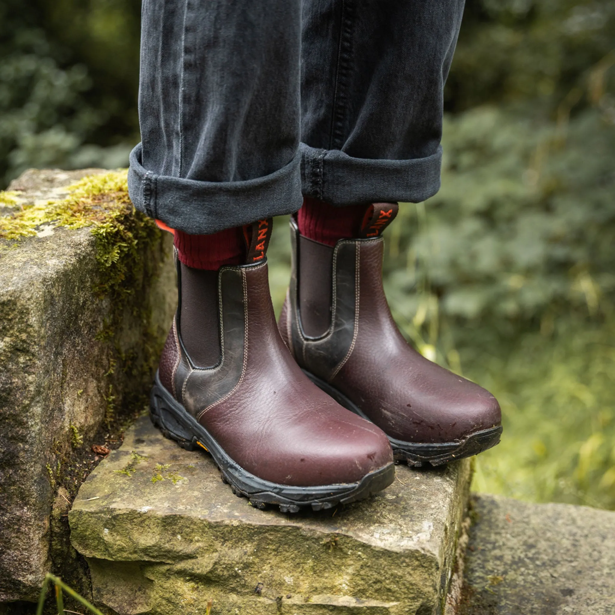 EDGWORTH / REDBRICK & BLACK Layered Boot Look Winter Wardrobe Essential