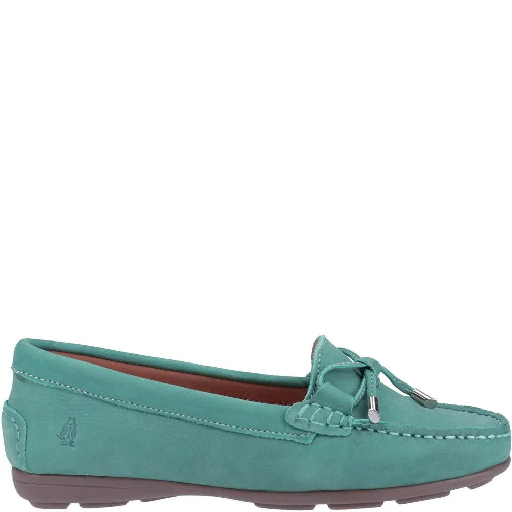 Japanese Minimalism Sure Path Teal Maggie Slip-On Toggle Shoes
