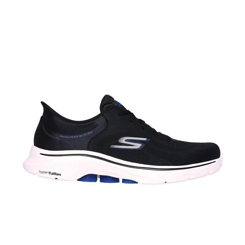 SLIP-INS: GO WALK 7 - 216550/BKBL Quick Fit On Walk Ready Shoes