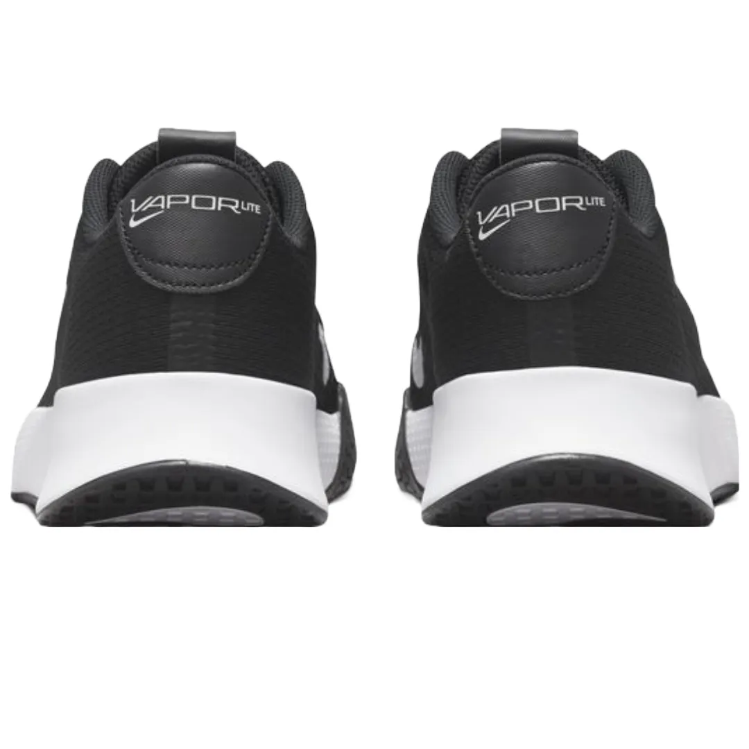 Nike Court Vapor Lite 2 Black/White Men's Hard Court Tennis Shoes Non Slip Functional Wear