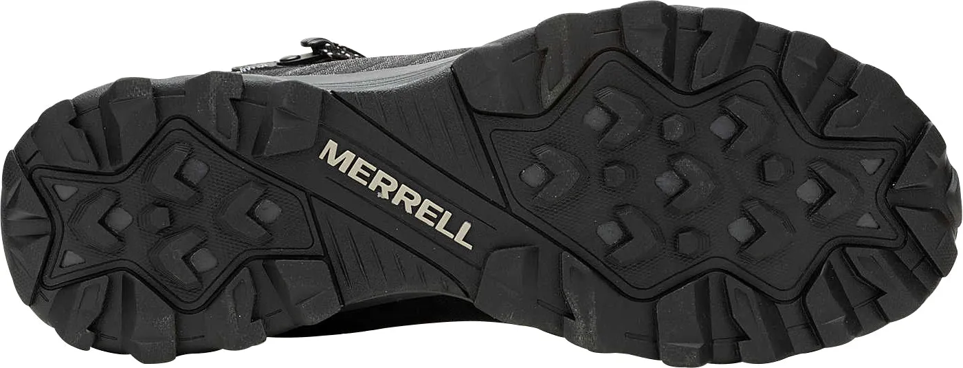 Merrell Speed Eco Mid Waterproof Mens Walking Boots - Black Weather Toughness