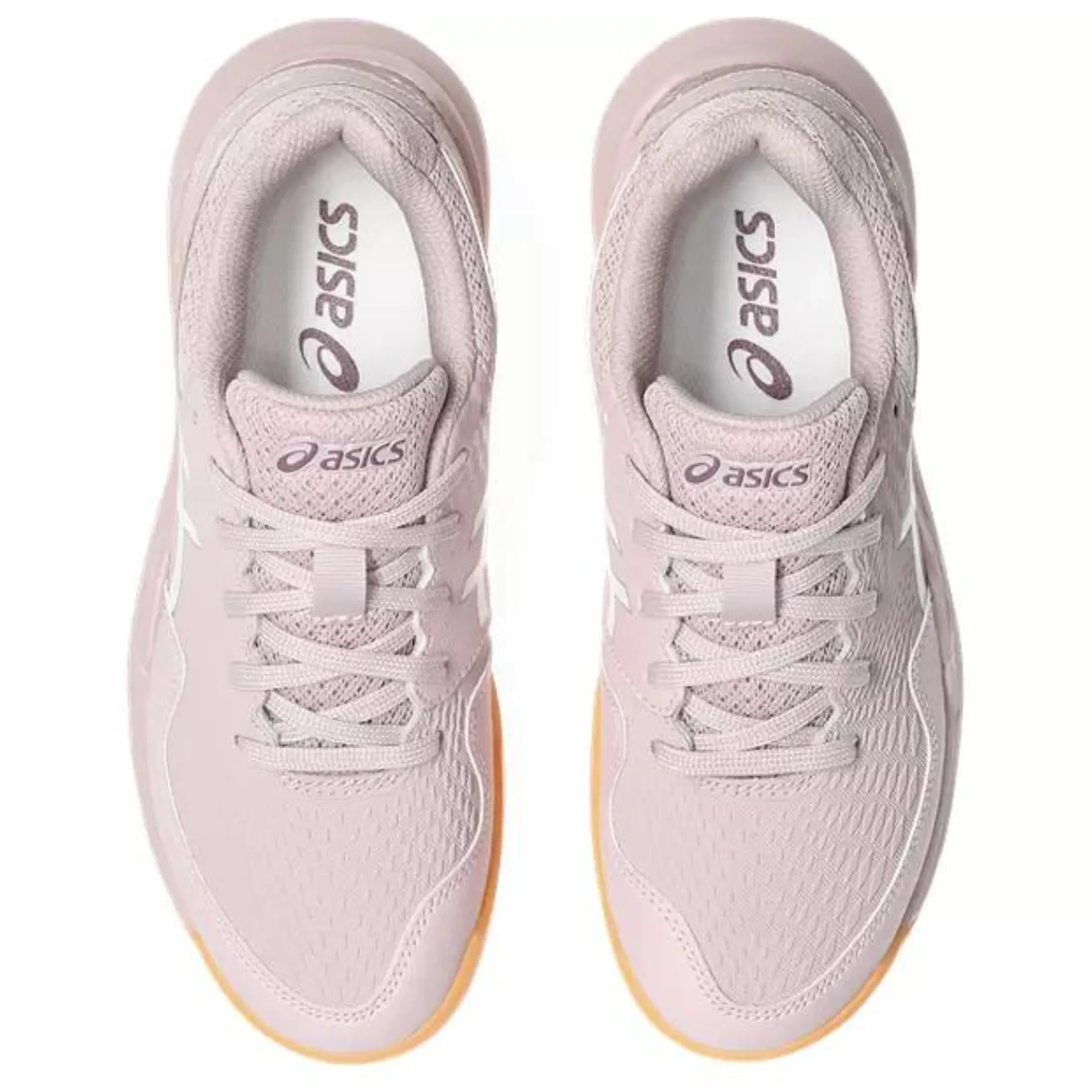 Rubber Outsole Sport Utility Asics Gel Resolution 9 Watershed Rose/White Clay Youth Tennis Shoes