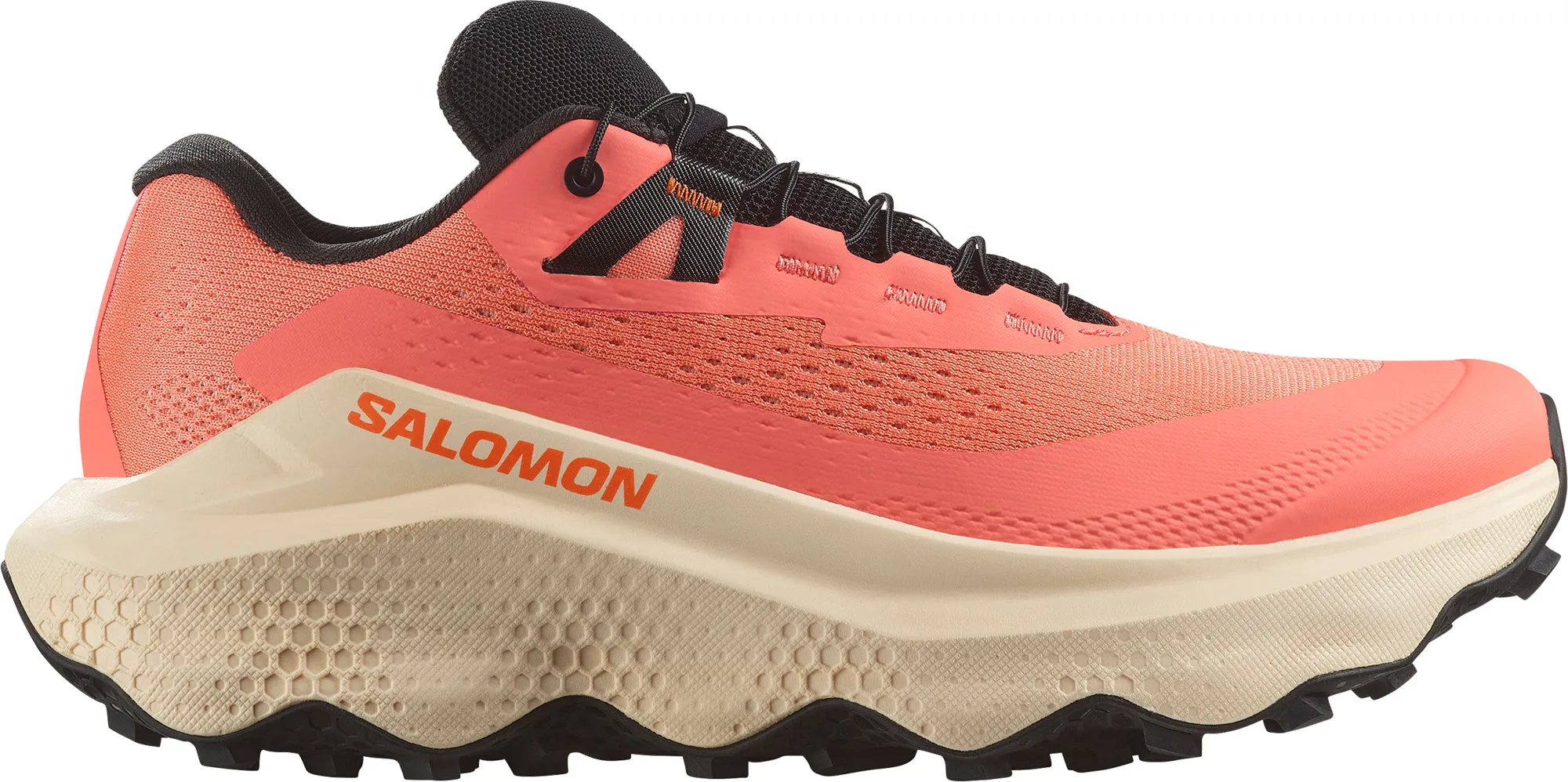 Salomon Ultra Glide 3 Womens Trail Running Shoes - Orange Stride Focus No Slipping