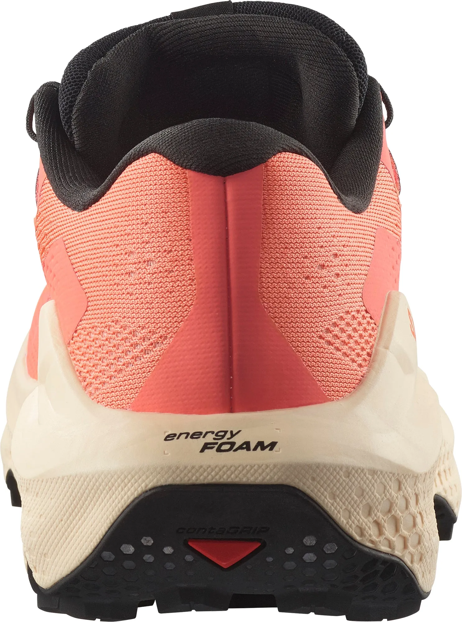 Salomon Ultra Glide 3 Womens Trail Running Shoes - Orange Foam padding helps protect joints during high-impact moves Tread Design
