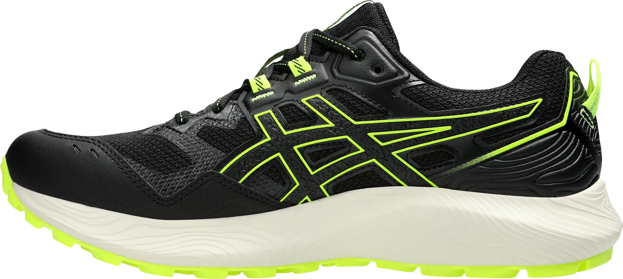 Asics Gel Sonoma 7 Mens Trail Running Shoes - Black Integrated foam pod enhances lift support