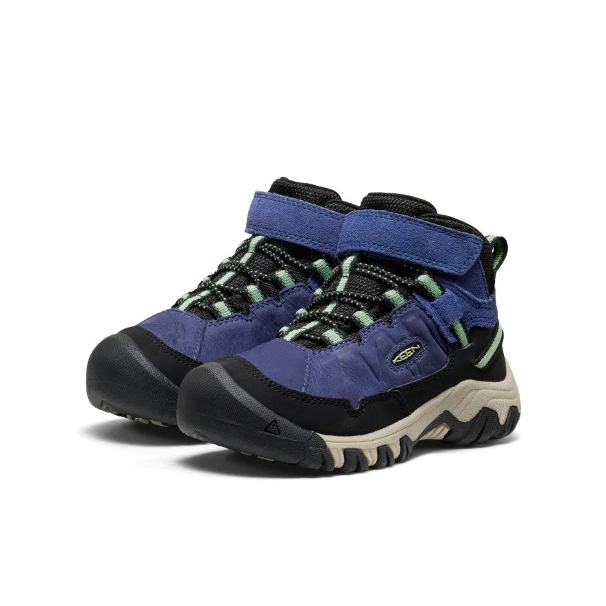 Performance Zone Studio Session Little Kids' Targhee IV Waterproof Hiking Boot  |  Skipper Blue/Hemlock