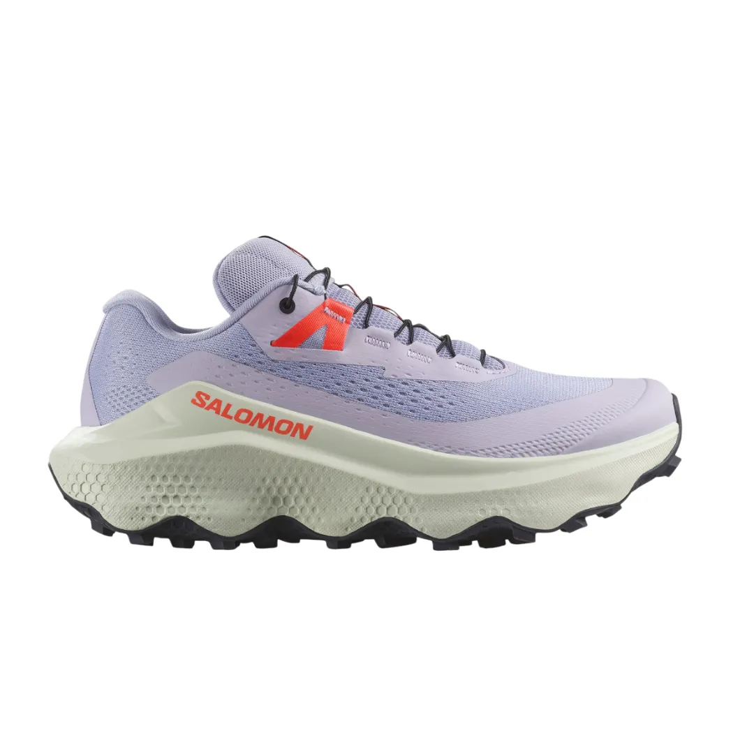 Comfort Balance Heel counter minimizes wobble during lift-offs Salomon Women's Ultra Glide 3 Trail Running Shoes (L47744000)