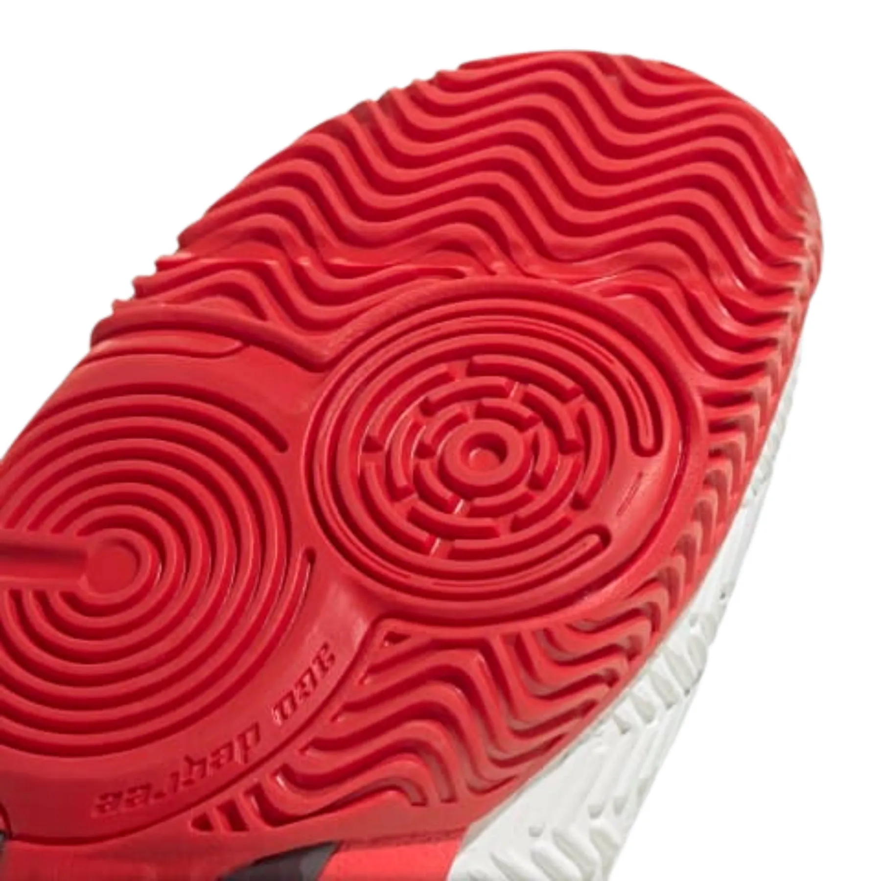 Comfortable Foot Flex Fit Adidas Barricade Kids Tennis Shoes - FTWWHT/CBLACK/LUCRED
