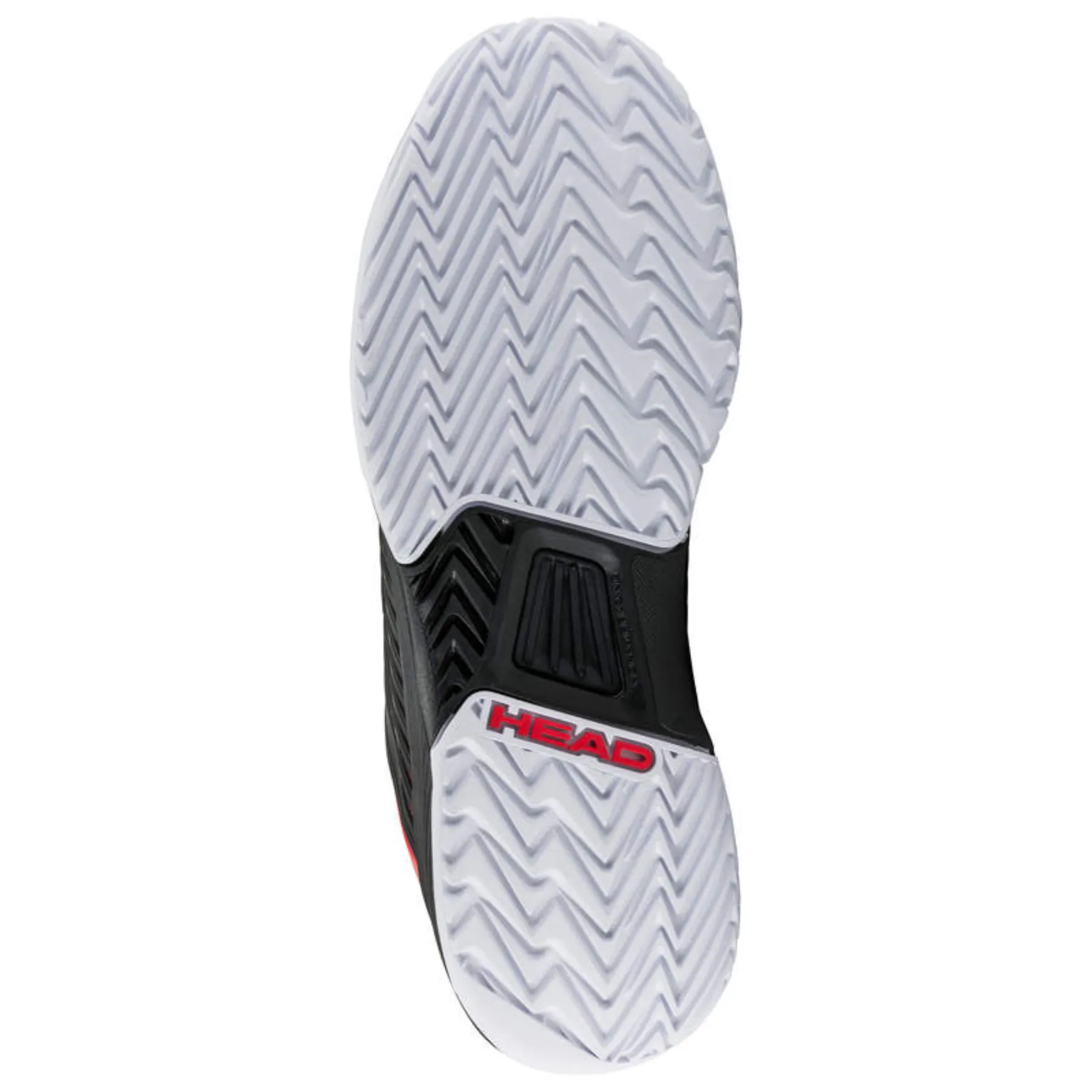 Responsive Midsole Urban Casual Head Revolt Pro 4.5 Junior Tennis Shoes - Black/Red
