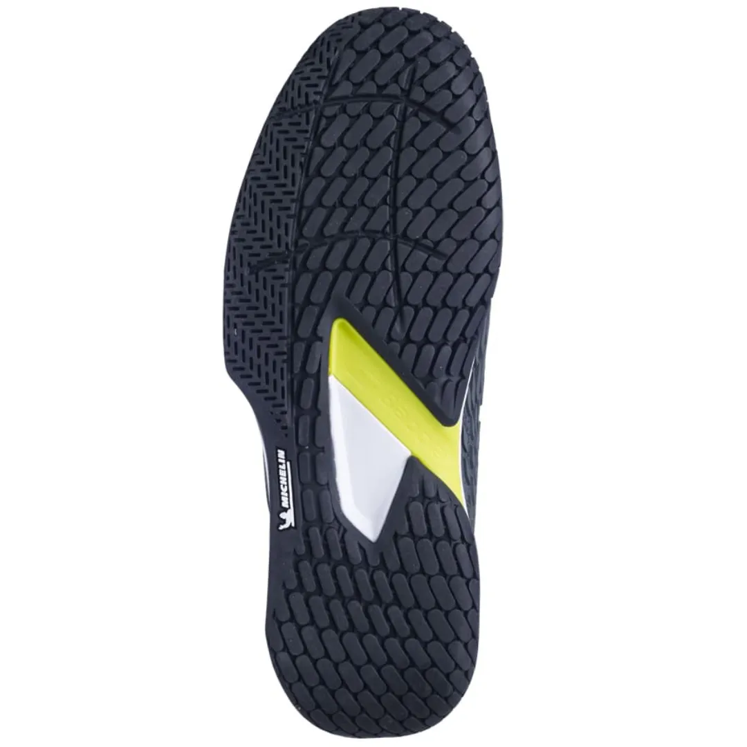 Babolat Propulse Fury 3 All Court Men Tennis Shoes - Grey/Aero Foot Fit