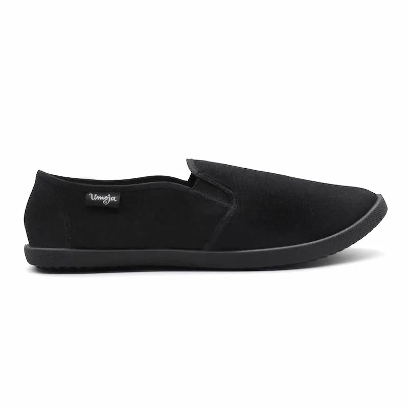 Flexible Fit Emmy Salama Canvas Shoes - Black