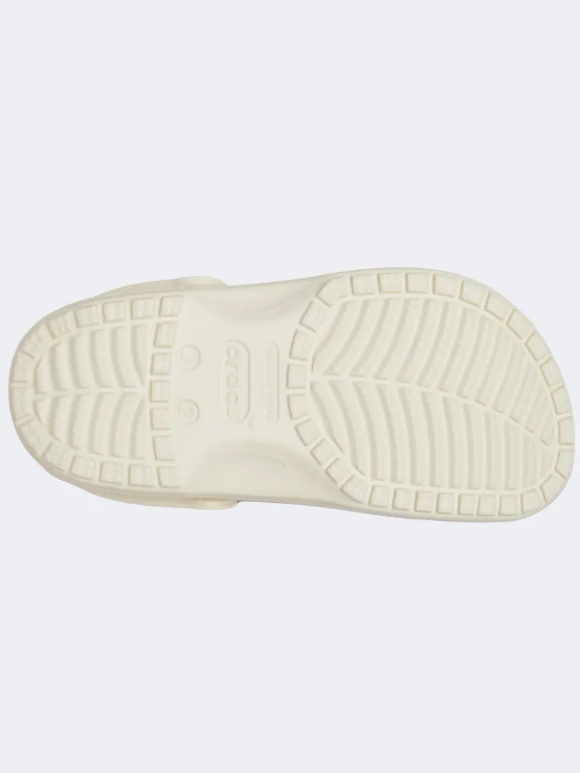 Crocs Classic Clog Kids-Unisex Lifestyle Slippers Bone Match All Closet Core