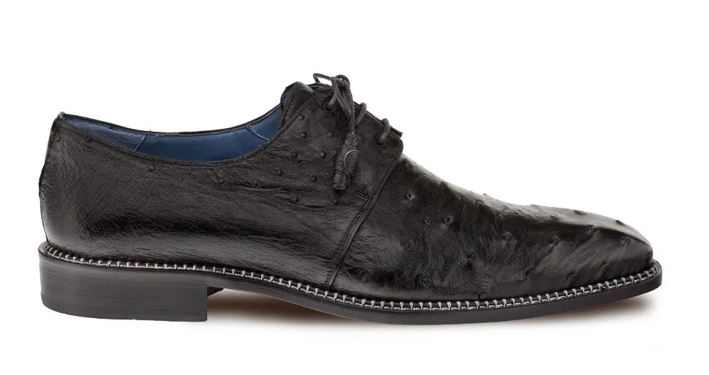 Stable Mezlan Tillson Ostrich Oxford Black