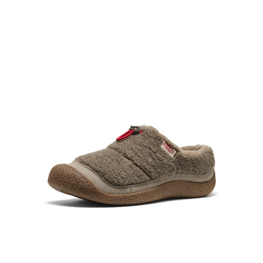 Women's Howser III Slide  |  Brindle/Brindle Sherpa Fleece Cushioned heel All Comfort