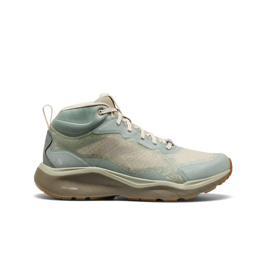 Women's Leiki Waterproof Hiking Boot  |  Iceberg Green/Birch Odor Resistant Loose Fit
