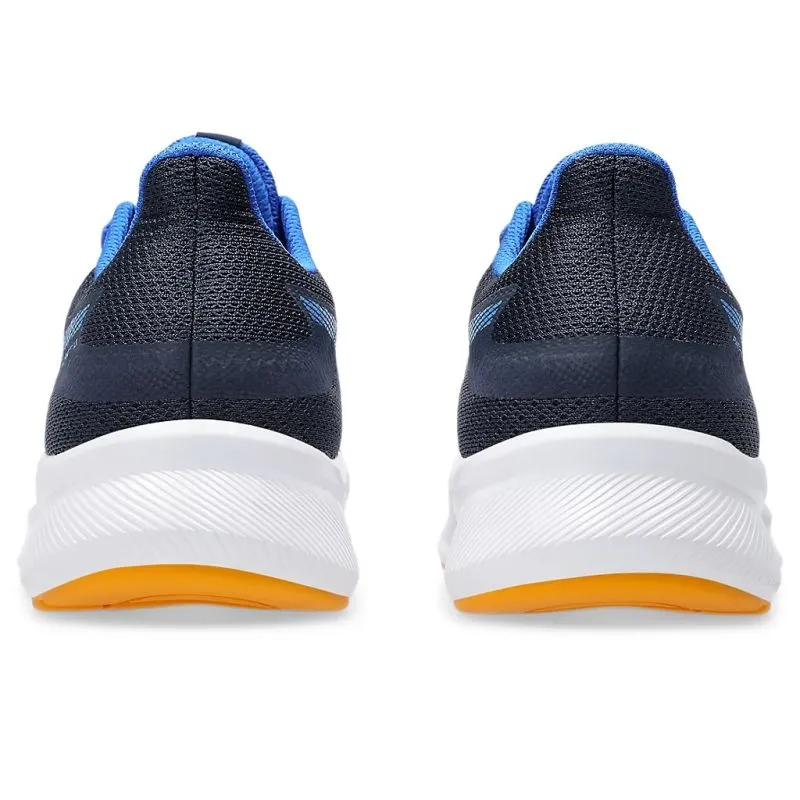 running with a friend shoes ASICS Patriot 13 GS Kids Running Shoes