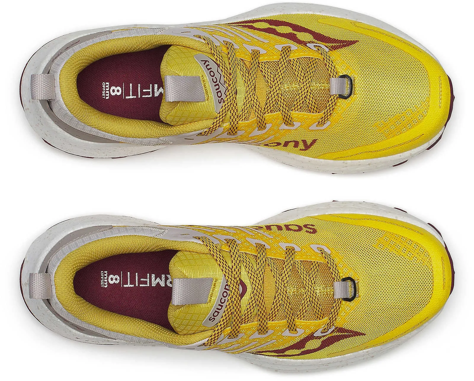 Push Workout Saucony Ride TR2 Womens Trail Running Shoes - Yellow