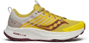 Forefoot flare improves ground control during sprints Comfort footbed Saucony Ride TR2 Womens Trail Running Shoes - Yellow