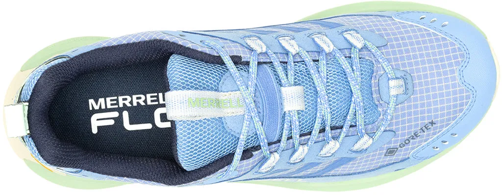 Climbing Performance Alpine Zone Merrell Moab Speed 2 GORE-TEX Womens Walking Shoes - Blue