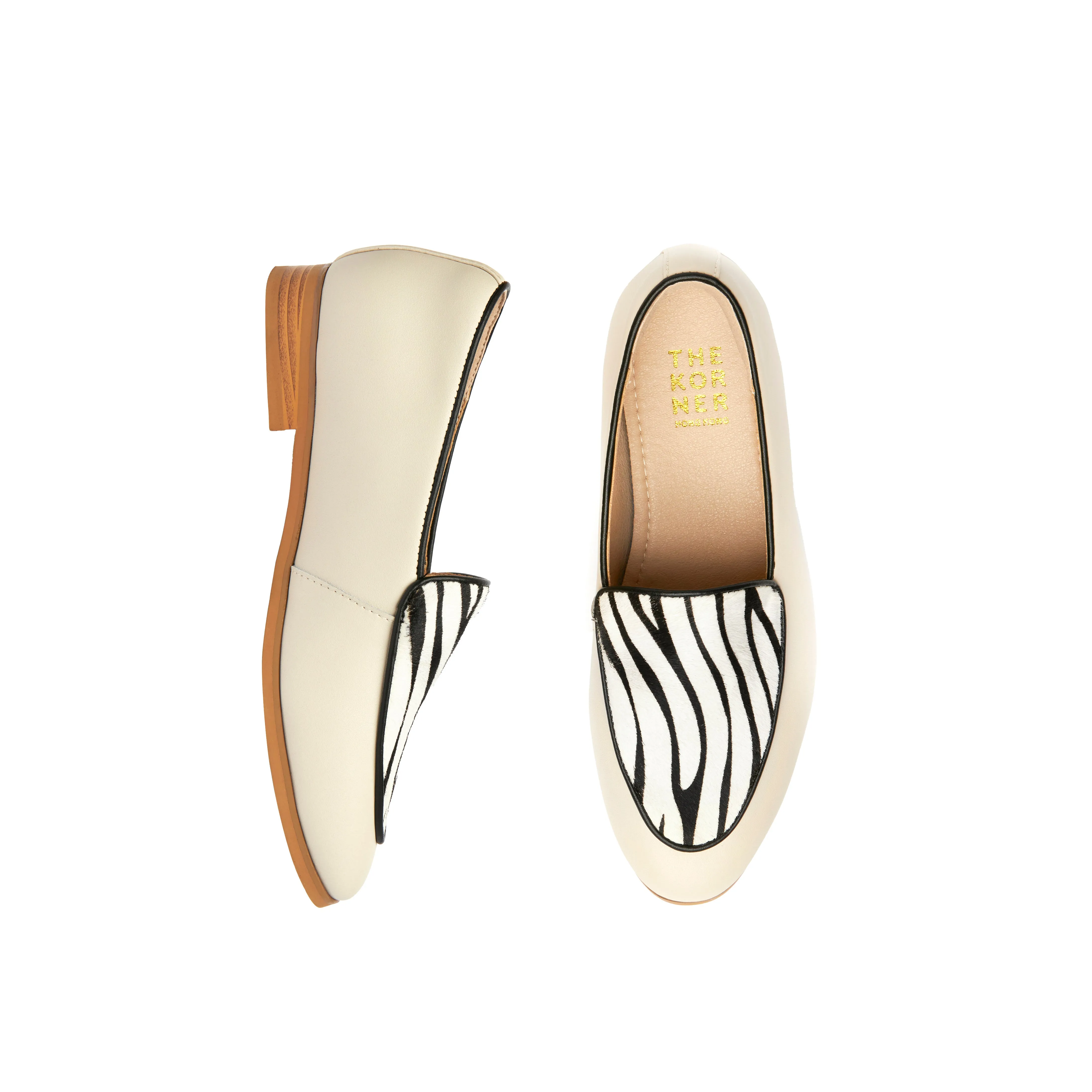 Light Guard Toe Strong Kebra Loafers - Beige (BEI)