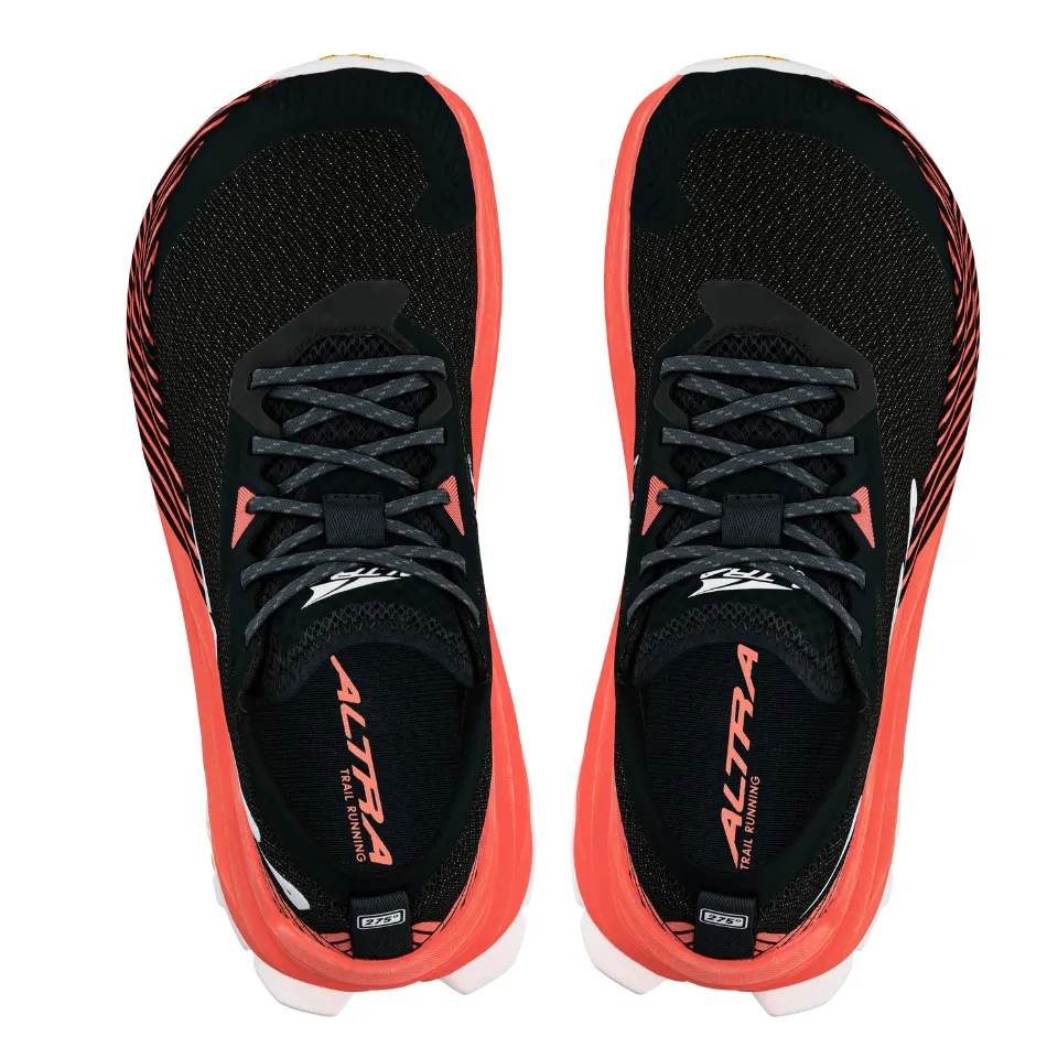 Altra Women's Olympus 275 Trail Running Shoes in Coral/Black AW25 running for exploration