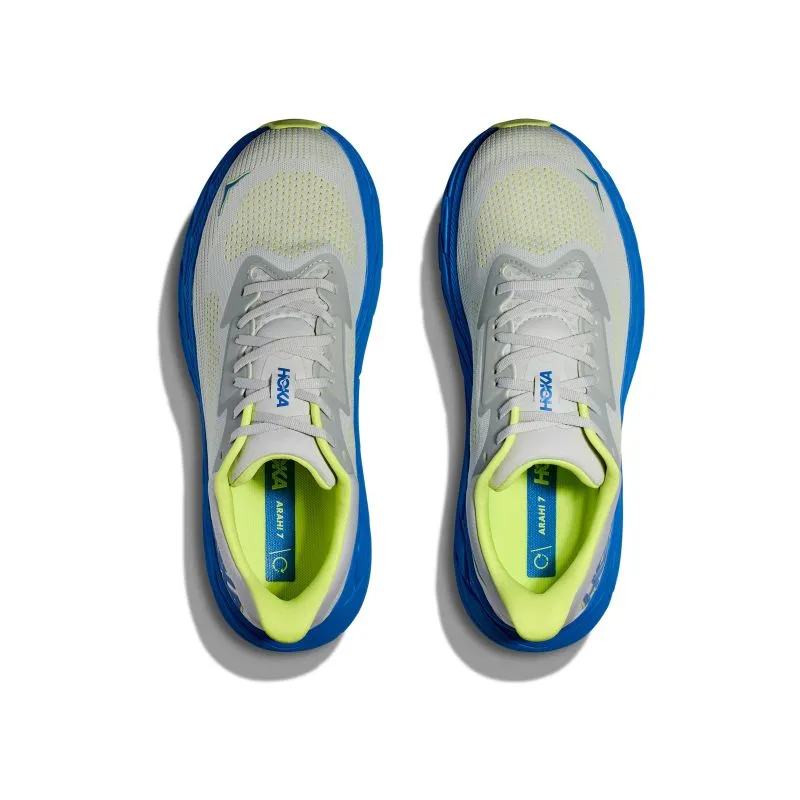 breathable leather shoes easy to remove HOKA Arahi 7 D Mens Running Shoes