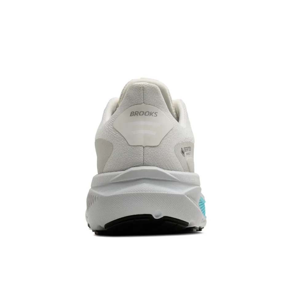 outdoor durability sockliner Brooks Women's Ghost 17 GTX Running Shoes in Coconut/Oyster/Blue AW25