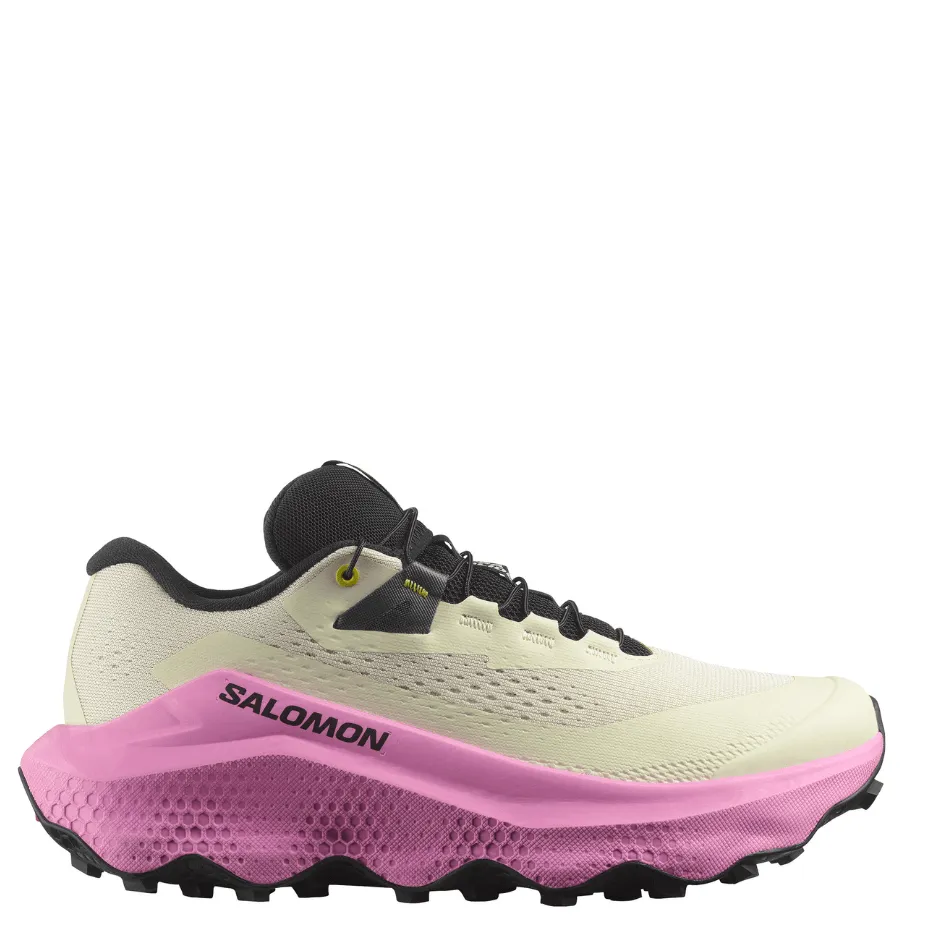 recreation Salomon Women's Ultra Glide 3 Running Shoes in Almond Milk/Cyclamen/Black AW25