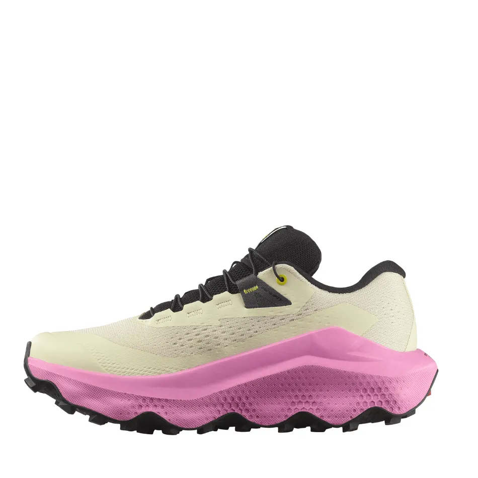 Enhanced Stability personalized - fit - customization shoes Salomon Women's Ultra Glide 3 Running Shoes in Almond Milk/Cyclamen/Black AW25
