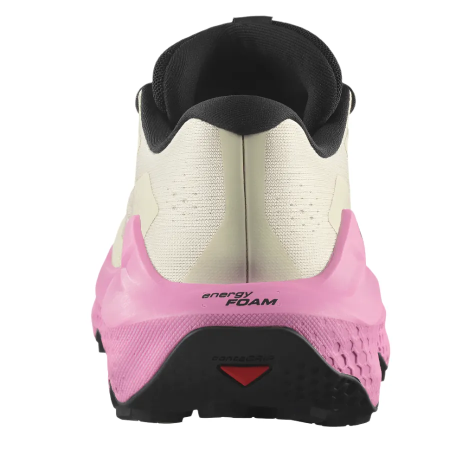 Salomon Women's Ultra Glide 3 Running Shoes in Almond Milk/Cyclamen/Black AW25 weekday runner shoes morning running shoe moment