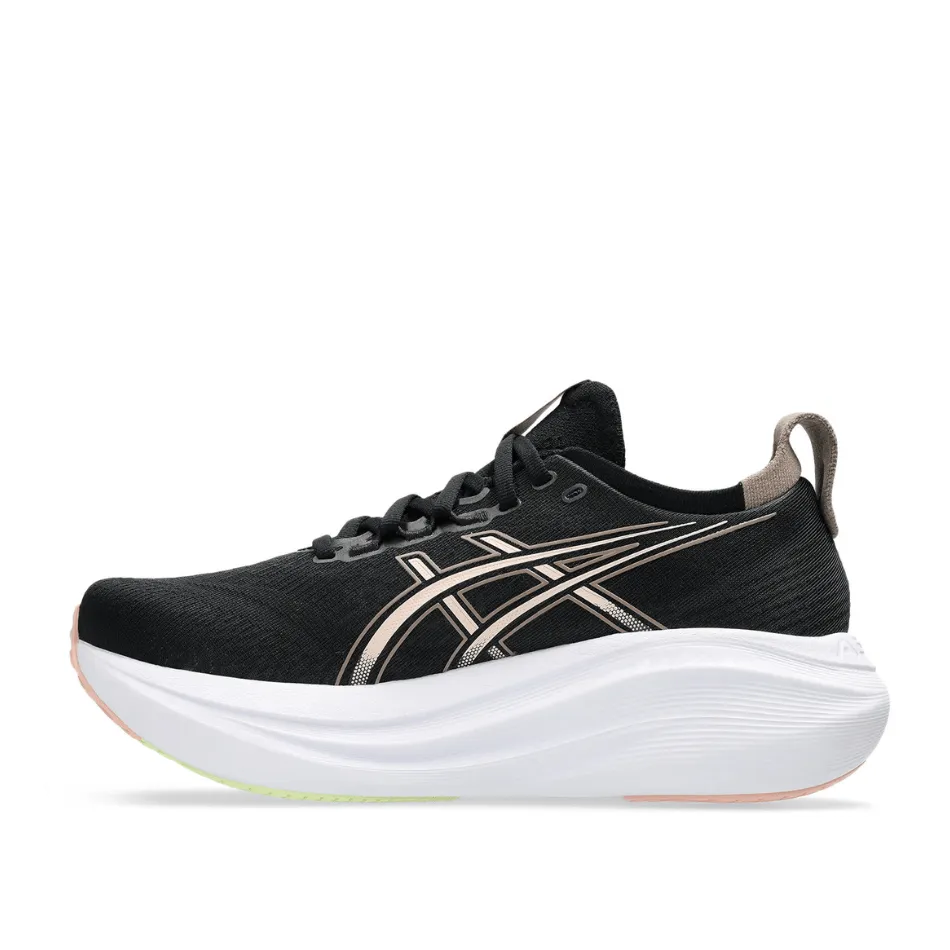 windy days customer - satisfaction ASICS Women's GEL-NIMBUS 27 Running Shoes in Black/Breeze SS25