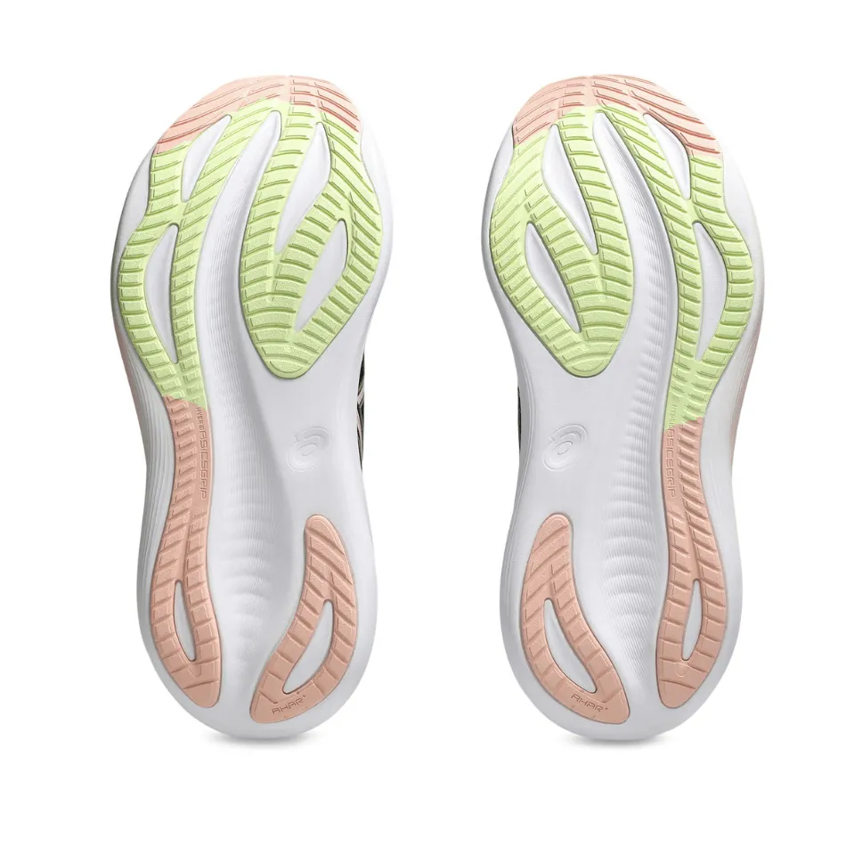 Stability Technology supination - control - feature shoes ASICS Women's GEL-NIMBUS 27 Running Shoes in Black/Breeze SS25