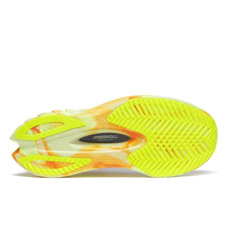 Dynamic Balance New Balance Fresh Foam Saucony Women's Endorphin Pro 4 Running Shoes in Fog/Peel SS25