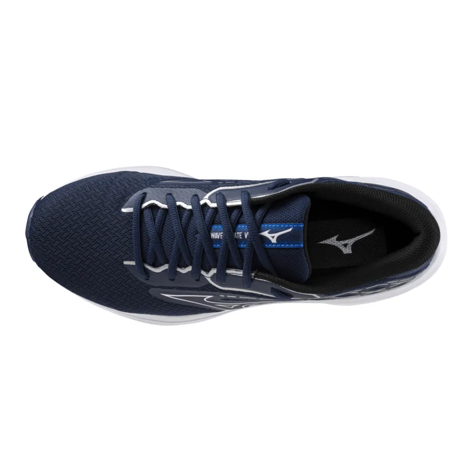Mizuno Wave Equate 8 Men's Running Shoes Estate Pageant Blue/White/Silver  AW24 hill - training premium - quality shoes
