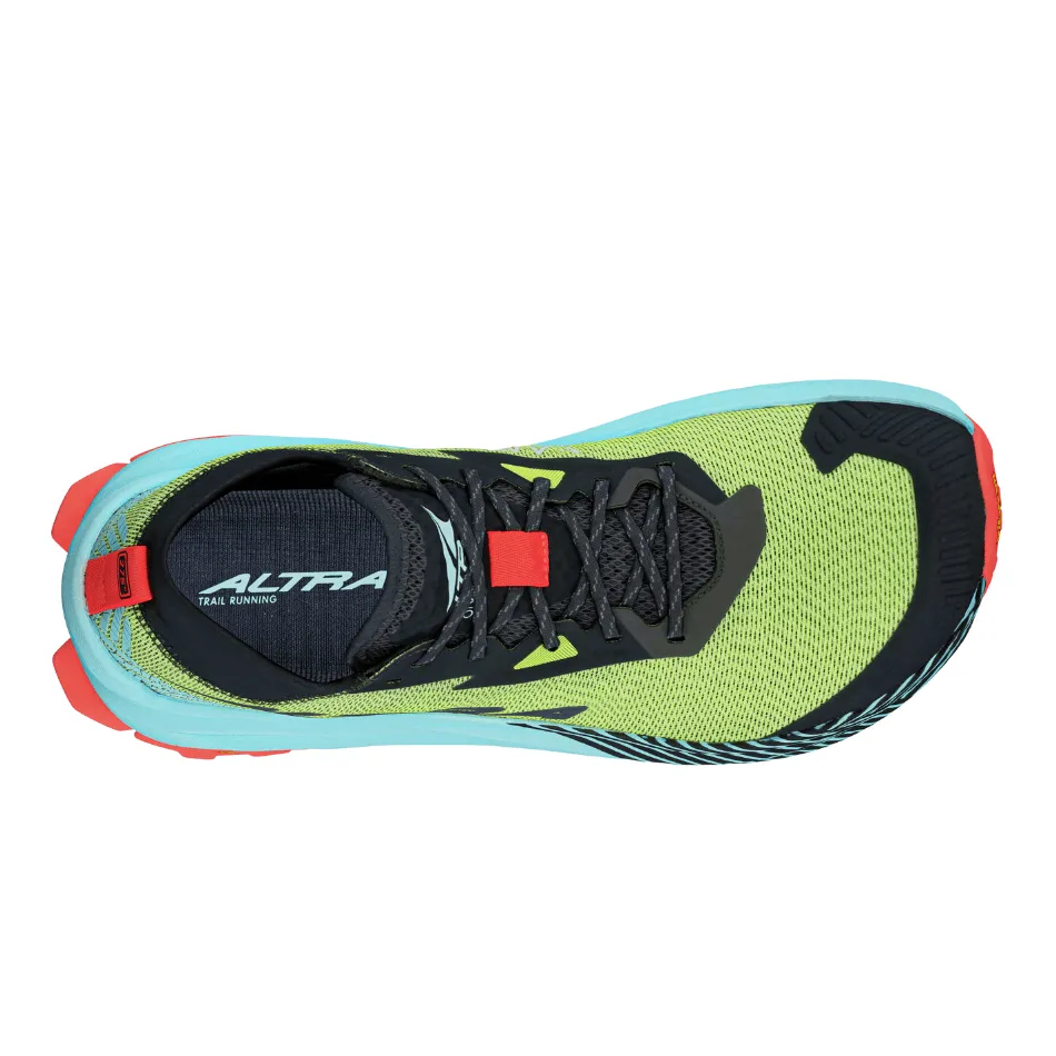 Grass Altra Men's Olympus 275 Trail Running Shoes in Black/Yellow AW25