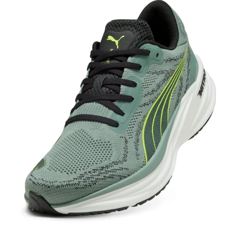 jogging accessory Puma Men's Magnify NITRO 2 Running Shoes in Green Moon/Yellow Alert SS25