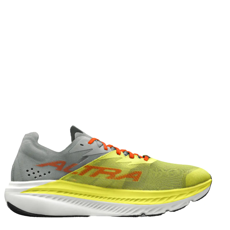 Altra Men's Vanish Carbon 2 Running Shoes in Grey/Lime AW24 EVA - midsole - comfort - cushion shoes