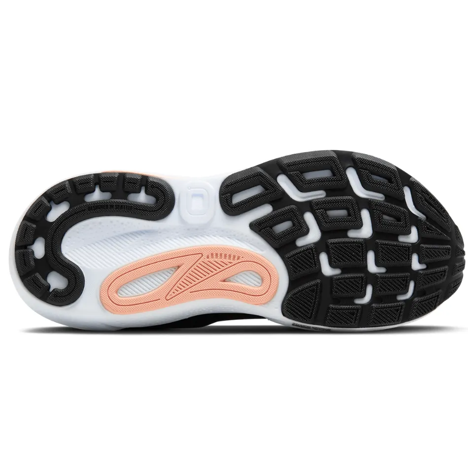 hassle - free Brooks Women's Adrenaline GTS 24 Running Shoes in Black/Peach/Peacoat SS25