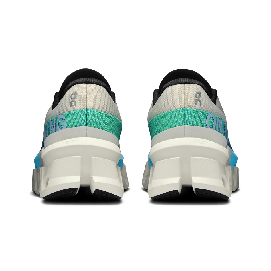 EVA midsole running shoes On Women's Cloudmonster 2 Running Shoes in Cream/Horizon SS25