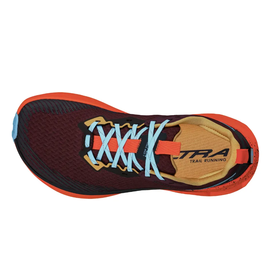 cross - country runner Altra Women's Experience Wild 2 Trail Running Shoes in Maroon AW25