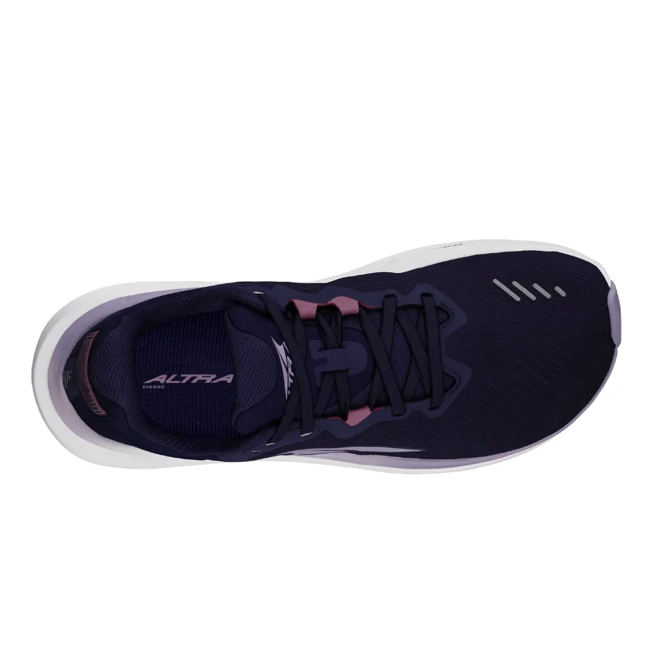 GPS - enabled Altra Women's Paradigm 8 Running Shoes in Navy AW25