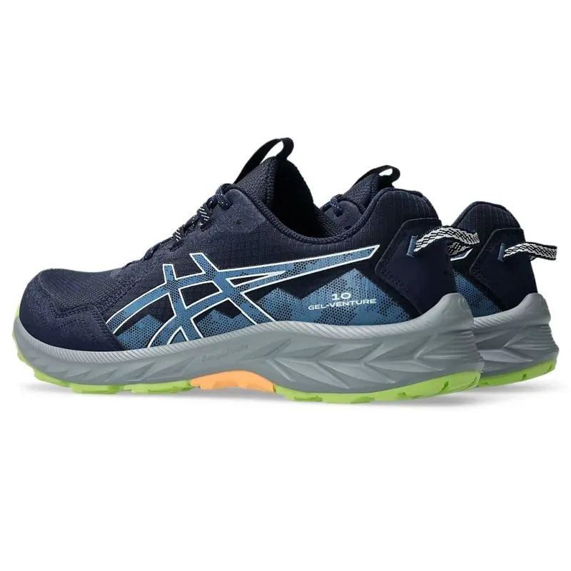 adjustable footwear adjustable - strap - feature shoes ASICS GEL-Venture 10 D Mens Trail Running Shoes